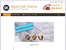 Tablet Screenshot of akyuzhaliyikama.com